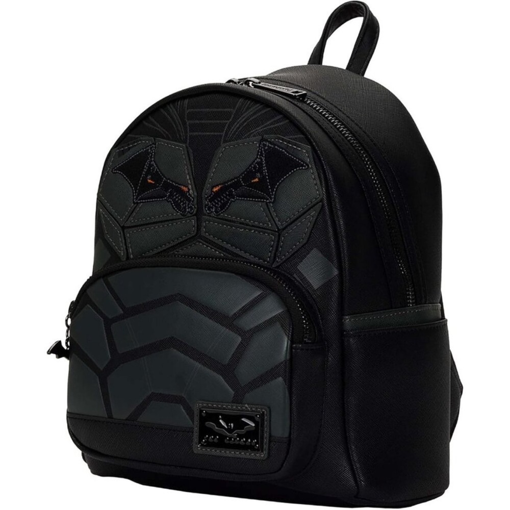 LOUNGEFLY •  DC Black Batman Shadows Mini Backpack [𝐍𝐖𝐓]